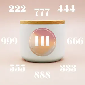 Angel Number Candle