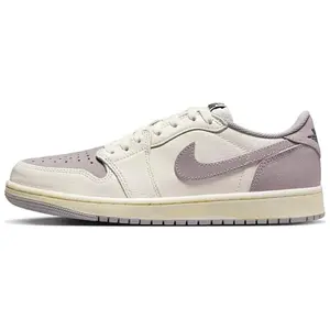 Jordan Air Jordan 1 Low OG Atmosphere Grey Retro Basketball Shoes for Men and Women