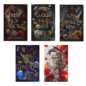 The Dragon Lairds Series By Amy Pennza (5 book series): Kiss of Smoke, Dark Fire Kiss,  Kiss of a Dragon King, Kiss of Frost, Kiss of Embers (Paperback)
