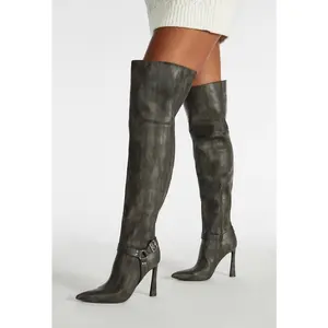 JUSTFAB Women's Tall Stiletto Boots, Women's Shoes