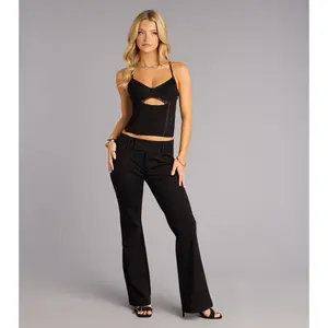 Polished Intent Ponte Trouser Pants