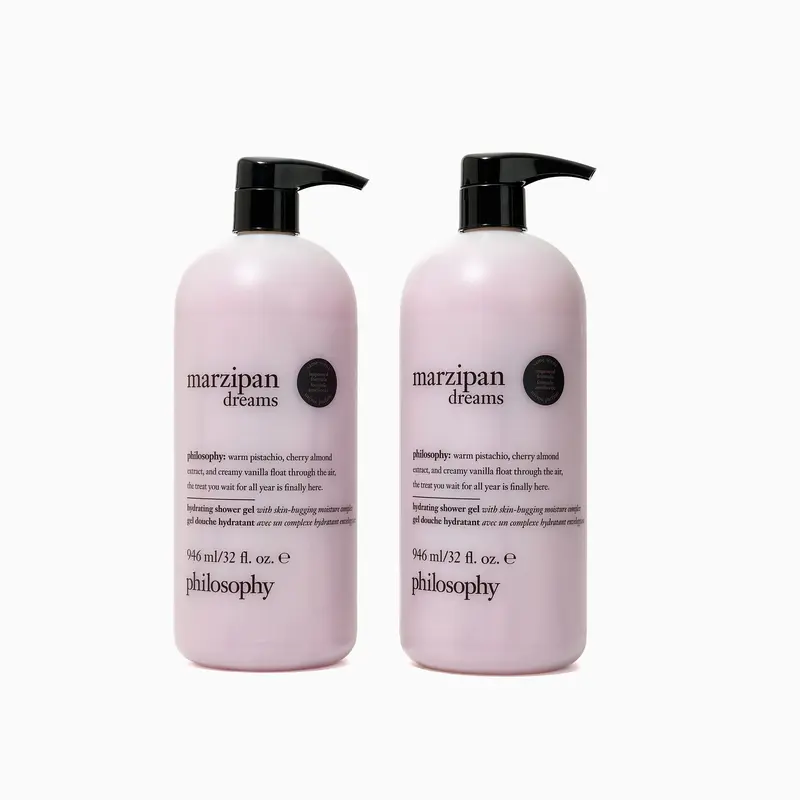 philosophy cozy winter bubbles 32oz supersize shower gel duo