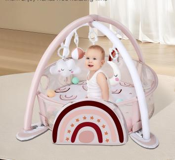 4-in-1 Baby Play Mat Baby Gym,Tummy Time Mat for Floor Activity Gym Ball Pit Including 30 Balls with 5 Infant Learning Sensory Baby Toys for Newborn Toddler Boy & Girl Gifts(rainbow) 4-in-1 Baby Play Mat Baby Gym,Tummy Time Mat for Floor Activity Gym Ball Pit Including 30 Balls with 5 Infant Learning Sensory Baby Toys for Newborn Toddler Boy & Girl Gifts(rainbow)
