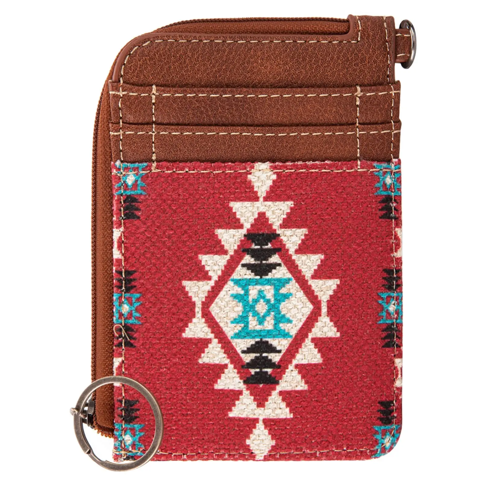 Wrangler Card Wallet for Women Boho Aztec Credit Card Holder-Christmas Gifts Idea woman gift