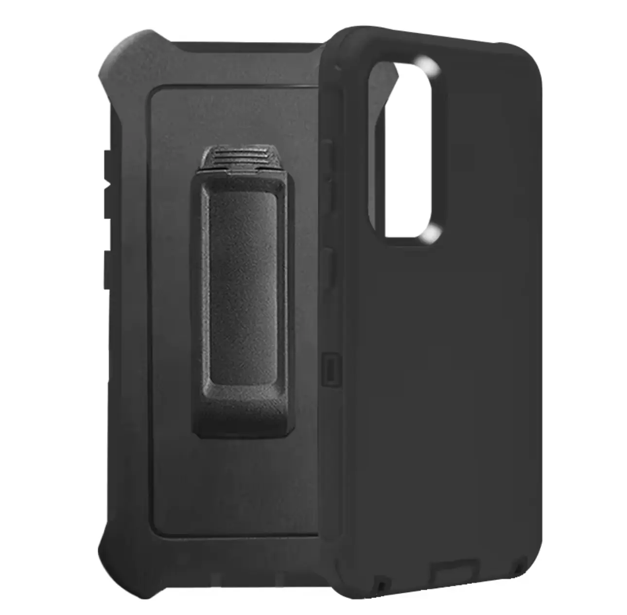 Rugged Defender Case Cover for / Samsung Galaxy S25Edge / Shockproof Heavyduty Protection Case With Belt Clip Casing