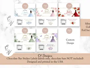 Custom Chocolate Bar labels for 1.55oz Bar Custom Chocolate Bar labels for 1.55oz Bar