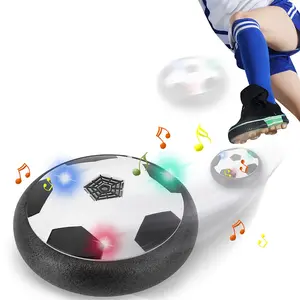 Interactive Soccer Toy, 18cm Glowing Music Floating Ball, Indoor Family Game, Smooth Surface Play, Brain Training Fun, No Batteries Included
