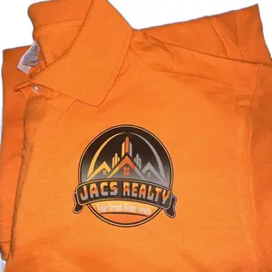 Custom Personalized Logo Collar Shirts Cotton Casual Casual Casual