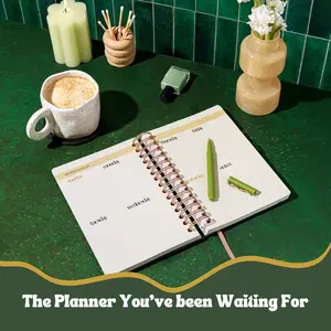 Faith-Based Daily Planner: Monthly Devotional, Healthy Habit Trackers, Goal Setting Tools