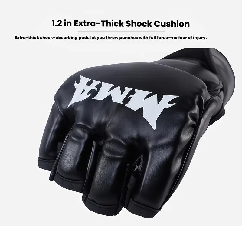 Breathable Boxing Gloves, 1 Pair MMA Muay Thai Kick Boxing Hand Wraps, Sanda Gloves, Professional Thicken Boxing Training Hand Wraps Gloves for Fighting Boxing Gloves Men Boxing Gloves Women, Boxing Equipment
