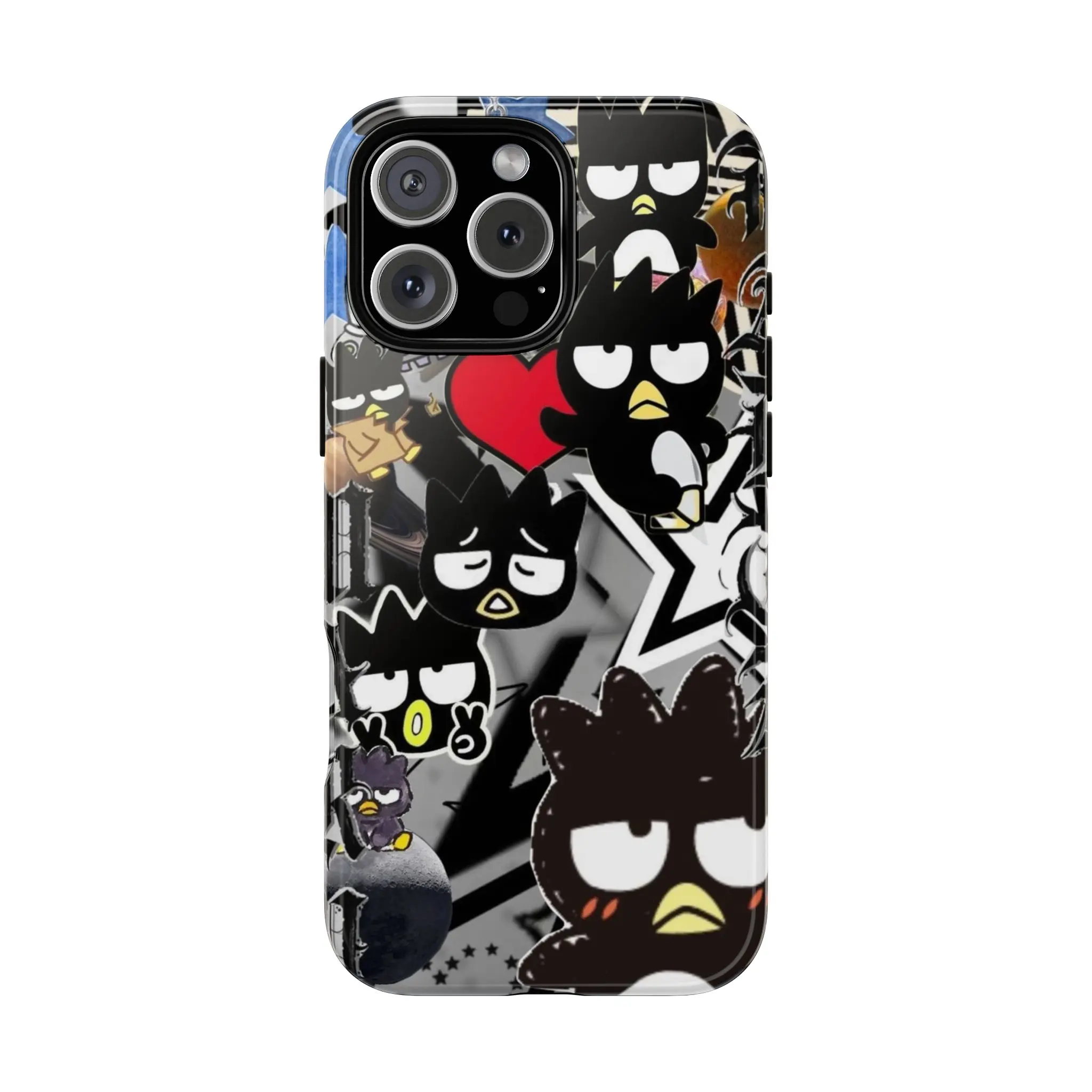 Sanrio Badtz-Maru iPhone Case – Kawaii Cartoon Penguin, Phonecase for 17 16 15 14promax - Gift