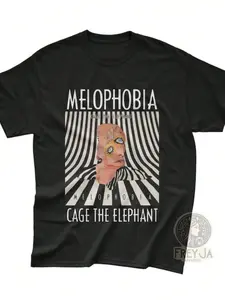 Cage The Elephant Exclusive T-Shirt - Unisex Rock Music Band Merch - Music Apparel Gift - Melophobia