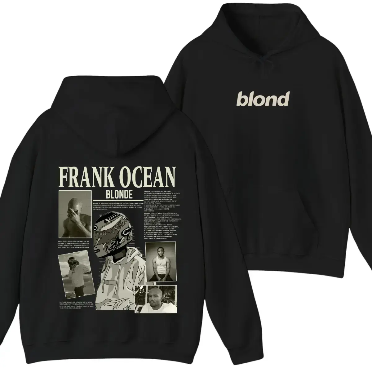 Frank Ocean Graphic Hoodie Cotton Shirt, Full Color, Full Size, Gift For Men, Gift For Women, Gift For Fans, Comfort Menswear Tops Classic, Streetwear, Trendy Hoodie Unisex hoodie