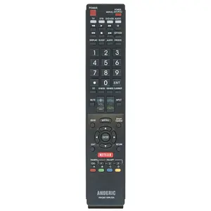 Anderic RRGB118WJSA Replacement Smart TV Remote Control for Sharp RRMCGB118WJSA