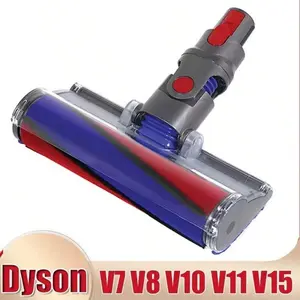 Brush Head For Dyson V7 V8 V10 V11 V15 Handheld Vacuum Cleaner Motorized Floor Brush Head Replaceable Accessories Spare Parts