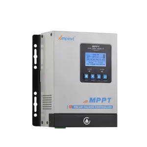40A MPPT Solar Charge Controller 12V 24V 36V 48V AUtO ,MAX 150VDC RS485 Support GEl,Lithium ,Lifepo4,AGM,Sealed,Flooded battery MPPT with LCD Display  Installation Safety Box Home LCD Screen 99% efficiency