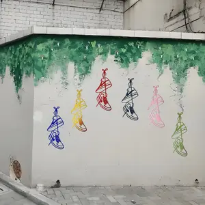 Modern Sneakerhead Metal Wall Decor Basketball Silhouette Wall Art for Man Cave Boys Room Nursery Decorative Shoe Wall Signs Sports Fan Aesthetic Apartment Decor Birthday Gifts for Teen Boys