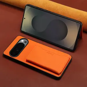 Leather Phone Case with Card Holder, Card Slot and Stand, Compatible with Google Pixel 10 Pro XL, Pixel 10A, Pixel 9 Pro, Pixel 9A, Pixel 8 Pro, Pixel 7A and Pixel 6. Shockproof Protective Cover with Durable and Stylish Design