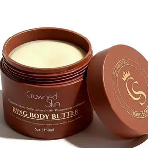 King Cologne Body Butter: Deep Hydration & 24H Moisture. Luxury skincare for glowing, soft skin—ideal for body care & self-care