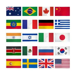 (3x5ft) Set of 20 International Flags