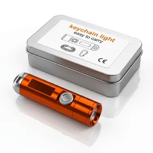 Mini Keychain Flashlight, Portable LED Torch Light for Camping, Travel, Car, Bag & Emergency Use