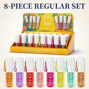 Solo En Ibiza 8-Piece Mini Fragrance Mist Set – Body & Hair Spray, Travel Size Perfume Collection, 8 Unique Scents, Long-Lasting, 30ml (1.02 fl oz) Each – Perfect for Daily Wear, Nights Out & Gifting