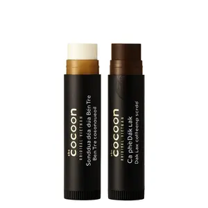 Cocoon Coffee Lip Scrub & Coconut Lip Balm Set