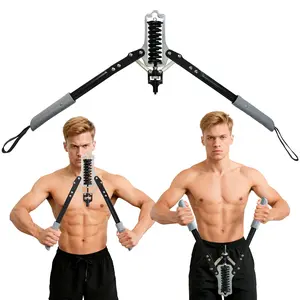 Relifesports Adjustable Resistance Arm Trainer Chest workout Twister Arm Exerciser Adjustable 0-220lbs/350lbs Hydraulic Power, Home Chest Expander, Shoulder Muscle Training Fitness Equipment, Arm Enhanced Exercise Strengthener