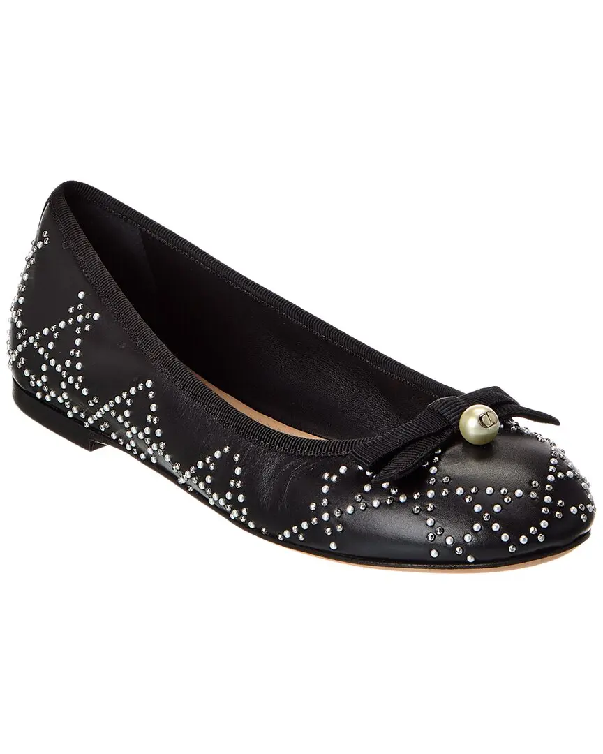 Dior Leather Ballerina Flat