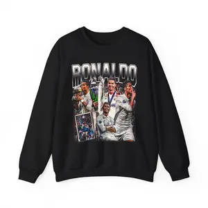 Cristiano Ronaldo Sweatshirt - Vintage Hoodie, Sweatshirt