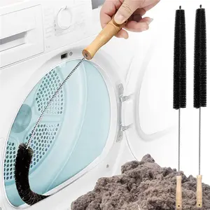 Dryer Cleaning Brush Set, Radiator Brushes, Condenser Coil Cleaner, Vent Duct Cleaner, Long Flexible C Brush, Multi-Functional Tool