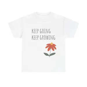 Copy of Motivational Unisex Tee - Grow & Flourish Design