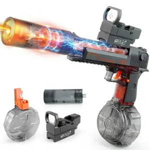 2026 NEW LED Electric Water Blaster Toy Automatic Long Range Powerful Outdoor Pool Summer Spray Toy for Kids Adults