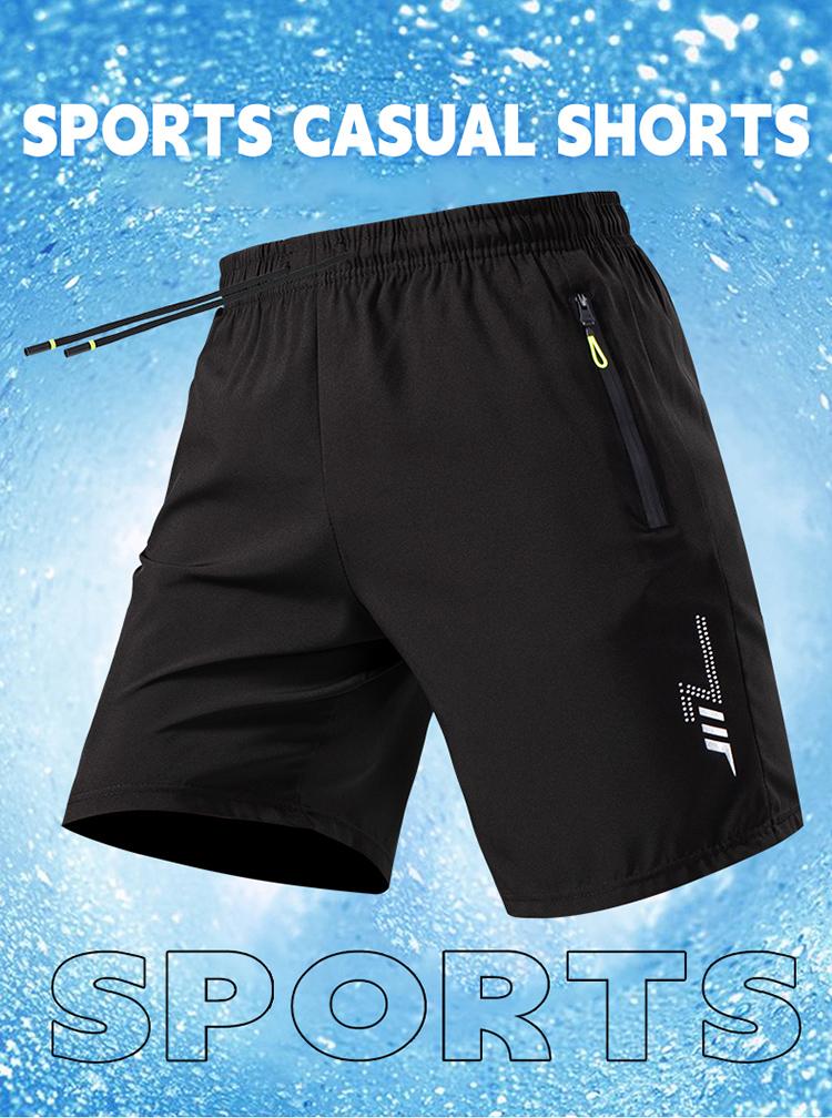 3-pack men’s athletic shorts, summer loose casual knee-length shorts, lightweight and breathable, ice silk quick-dry fabric, with zippered pockets, perfect for everyday workouts, the beach, and outdoor activities Stretch Knit Capri Pants men's