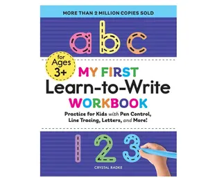 My First Learn-to-Write Workbook: Practice for Kids with Pen Control, Line Tracing, Letters, and More! (My First Preschool Skills Workbooks) Paperback – August 27, 2019