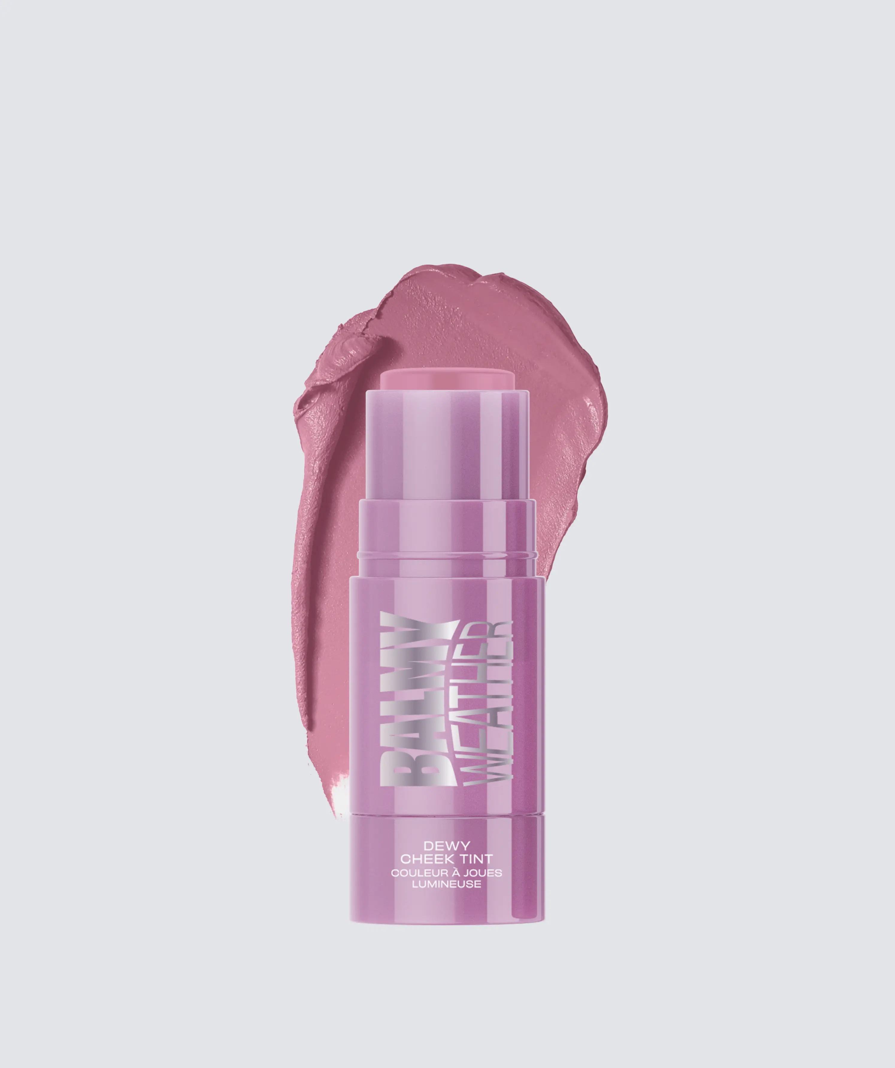 GOOD WEIRD Pigmented Dewy Cheek Tint Balm - Shades: Guava Dusty Rose, Soft Pink Blush, Ube (Soft Lilac Pink), Buildable Glow, Hydrate & Blush, Vegan, Cruel Free, Shine Enhancing, Suitable for All Skin Types, Cosmetic, Soft Glam