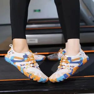 Soft Sole Sports Shoes Shock Absorption Non-Slip Men and Women Aerobics Jump Rope Treadmill Yoga Indoor Fitness Shoes