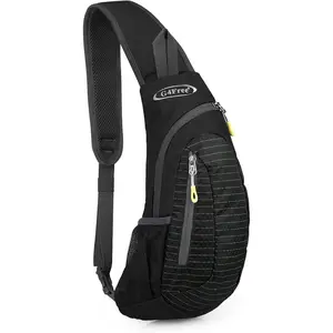 G4Free Sling Bags Men Women Shoulder Backpack Small Cross Body Chest Sling Backpack Casual Daypacks for Hiking, Sightseeing