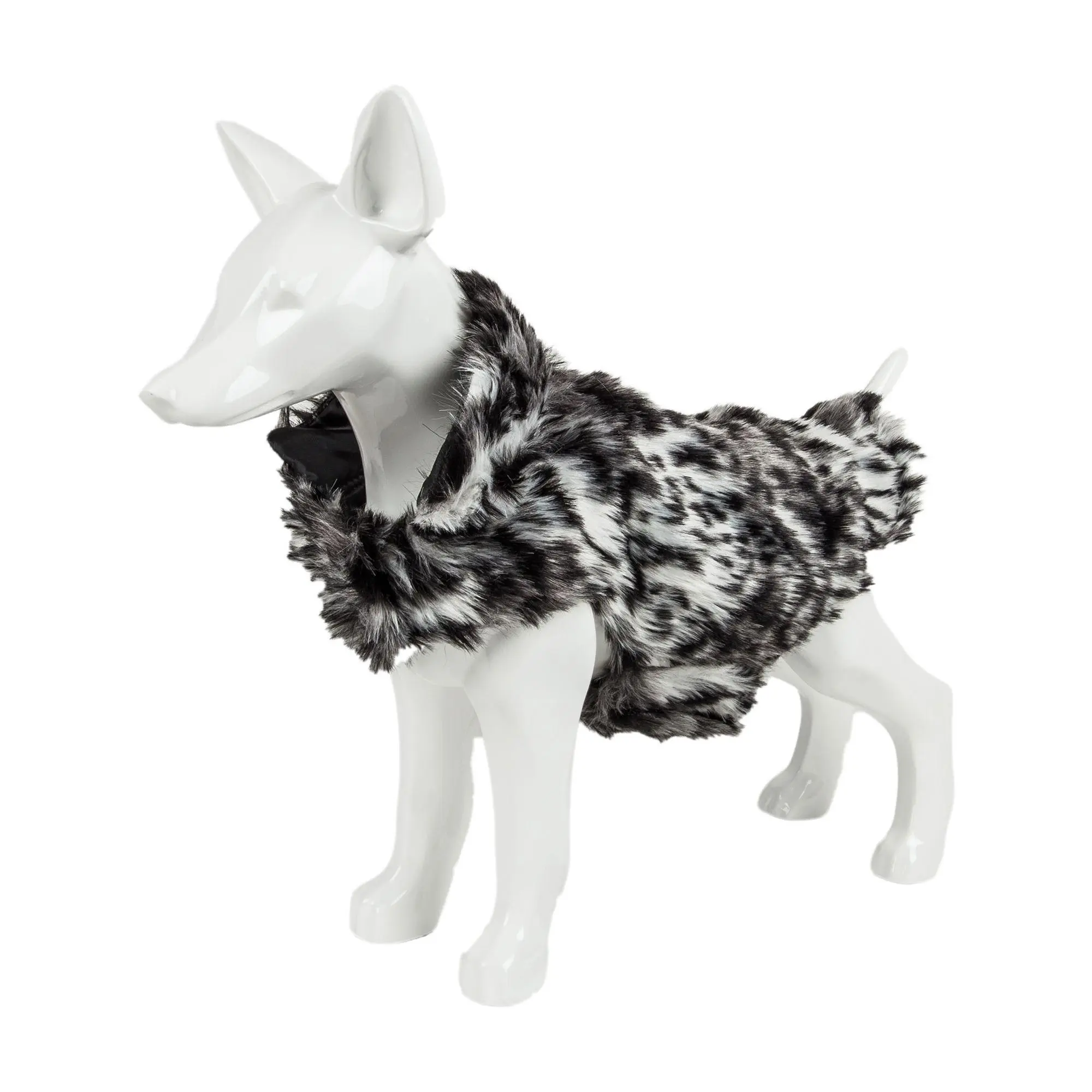 Pet Life Luxe 'Paw Dropping' Tiger Pattern Furog Coat Jacket
