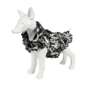 Pet Life Luxe 'Paw Dropping' Tiger Pattern Furog Coat Jacket