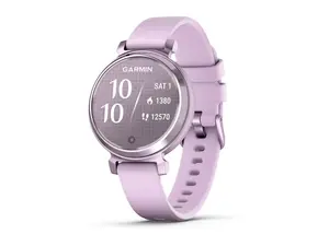 Garmin Lily 2 Metallic Lilac with Lilac Silicone Band