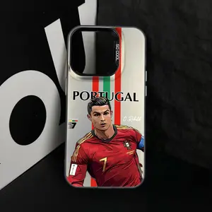 Football Club Ronaldos Cr7 Phone Case Accessories Suitable for iPhone 17 16e 16 15 14 13 12 11 Mini Pro Max Air X XR XSMAX 8 7 Plus Anti Fall Matte Back Cover