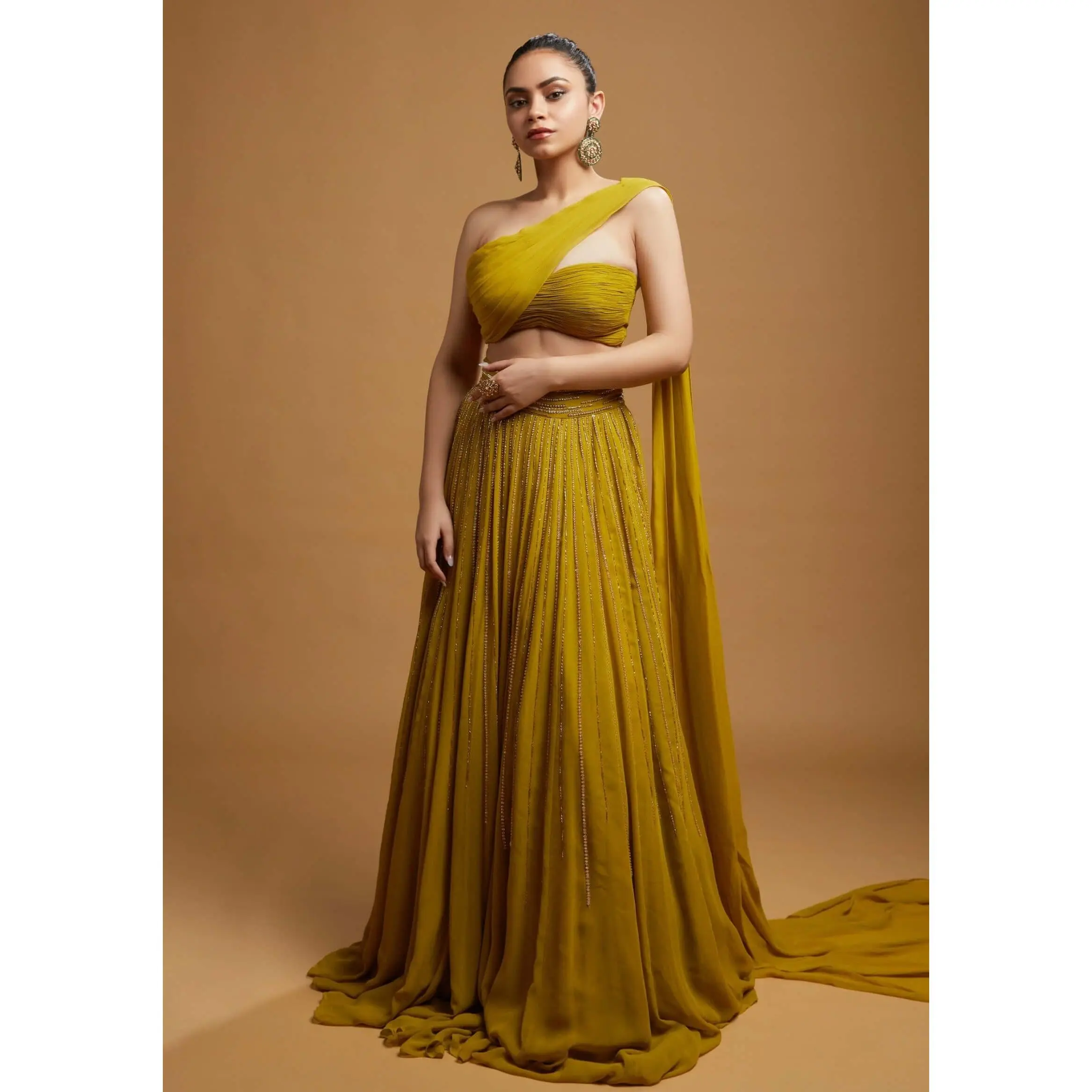 Tish yellow lehenga set