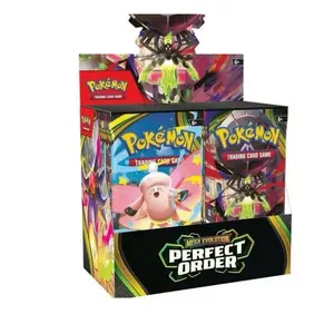 Mega Evolution Perfect Order Booster Box Trading Card Game Box Set for Collectors and Fans