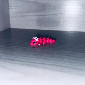 Mini Pink Dragon Figurine