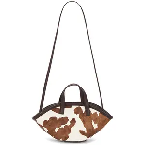 SIMONMILLER Mercado Mini Tote Bag in Cow Print