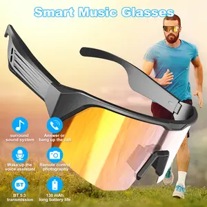 Sport Bluetooth Smart Audio Sunglasses, UV400 Protection & Polarized Glasses - Sports & Cycling, Open Ear, Clear Call uv protection