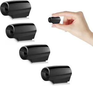 SINGARO 4 Pack Car Deer Whistle Warning for Car Horn Unit, Deer Whistle for Vehicles with Rubber Pads, Car Exterior Accessories, Suitable for Cars, Trucks, Motorcycles