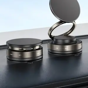 Magnetic Car Phone Holder, Switchable Clamp Arm, No Suction Pad Needed, Compatible with Most Phones, Dedicated Magnetic Phone Stand