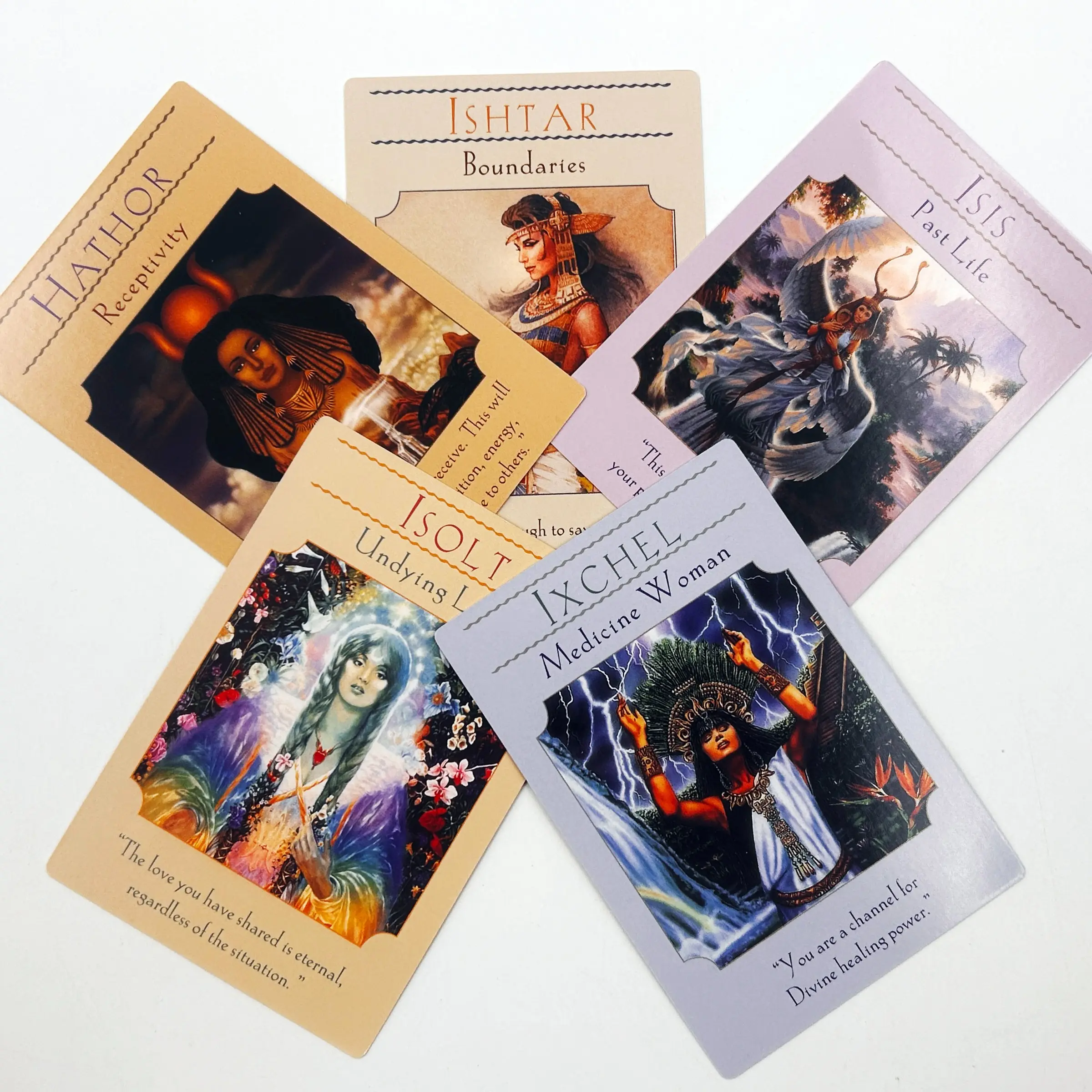 Holy Spirit Goddess Oracle Cards with Guide, Outdoor Camping Party ...